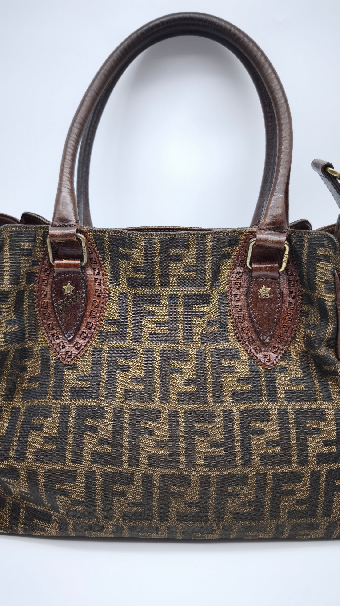 91107 Borsa Fendi con pattern logo