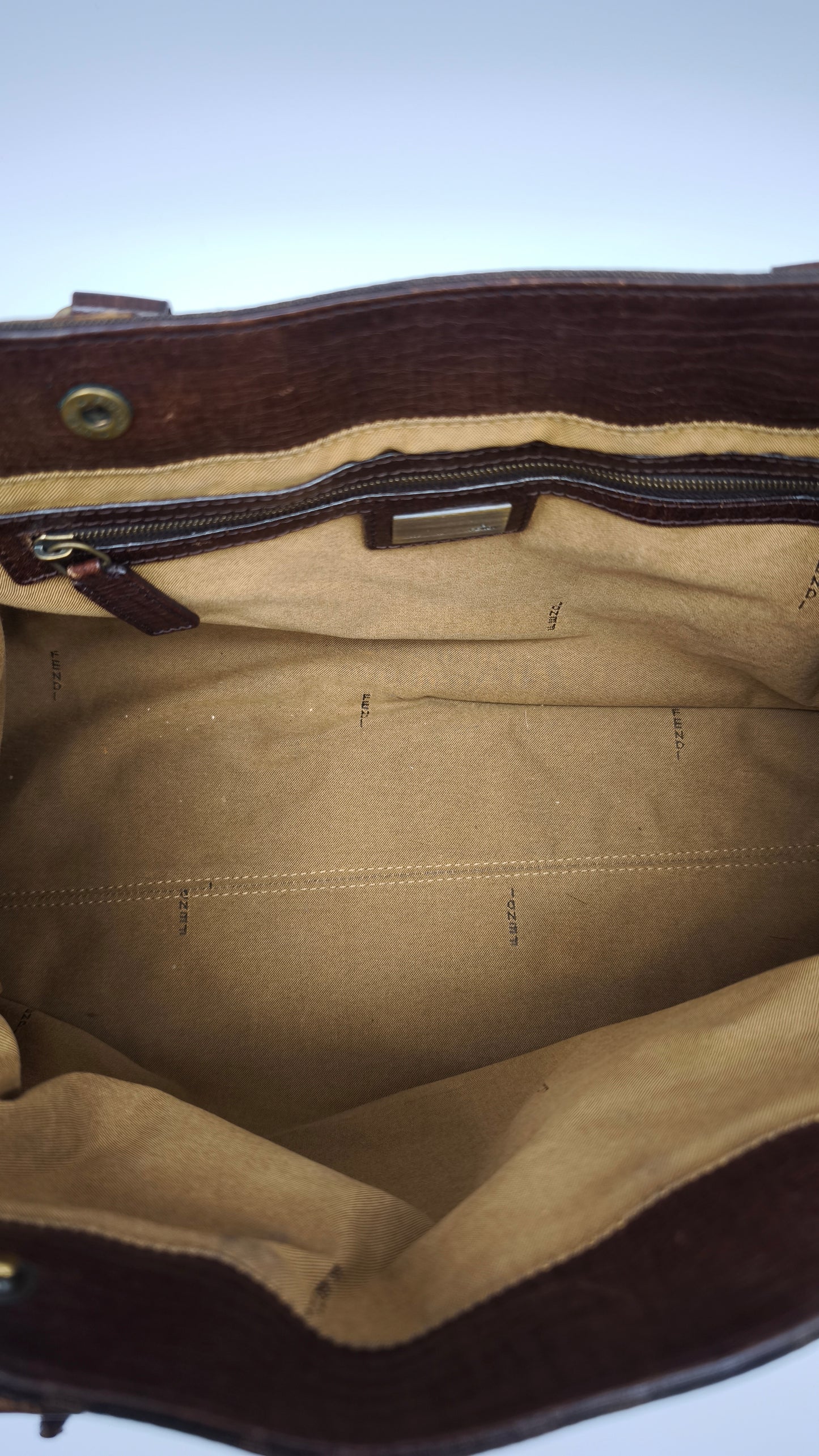 91107 Borsa Fendi con pattern logo