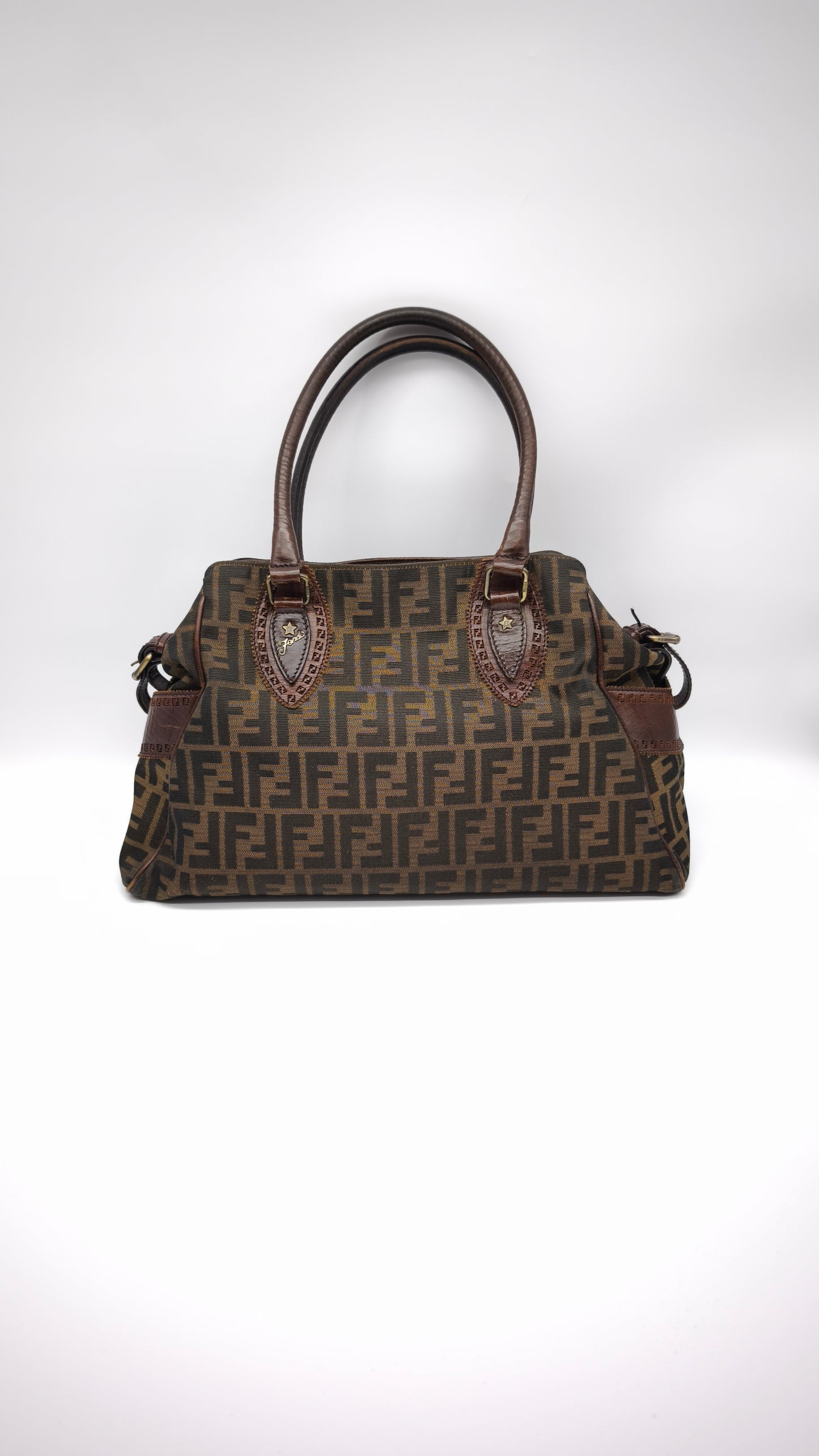 91107 Borsa Fendi con pattern logo