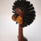 144 Spazzola leva pelucchi figurativa danese in legno, anni '50-60