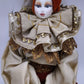 91092 Bambola veneziana in ceramica con costume