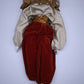 91092 Bambola veneziana in ceramica con costume