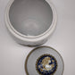 91180 Vaso uovo in ceramica decorata
