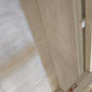 91199 Vetrina in legno di teak dipinta bianca