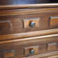 91193 Comodino in legno con tre cassetti