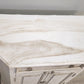 91230 Credenzina in legno dipinta bianca