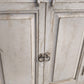 91230 Credenzina in legno dipinta bianca