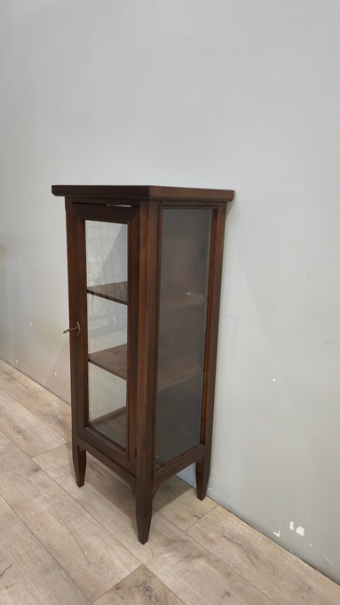 157 Vetrinetta in legno un'anta