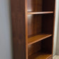 91184 Libreria in legno tre ripiani con due sportelli inferiori