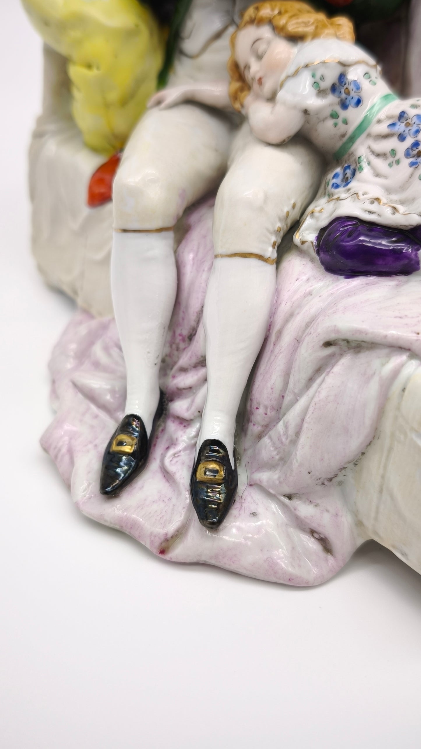 91290 Statuina in ceramica Capodimonte, Napoleone