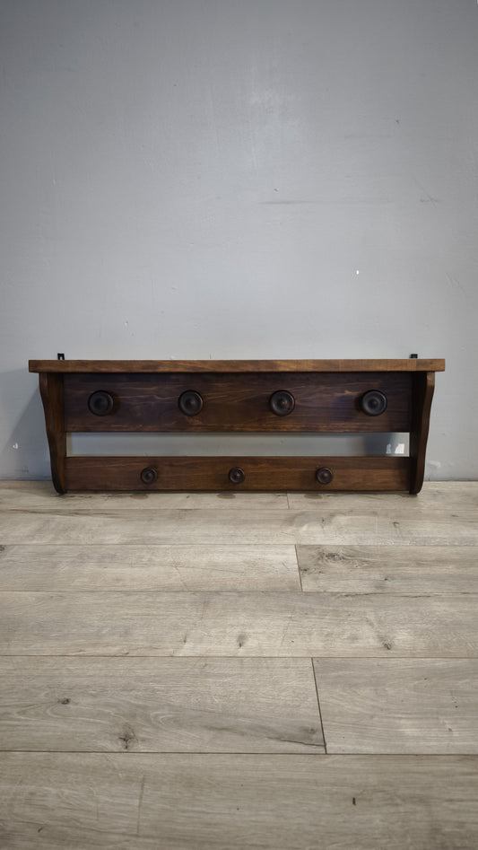 91197 Appendiabiti da parete in legno