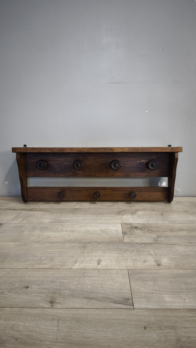 91197 Appendiabiti da parete in legno