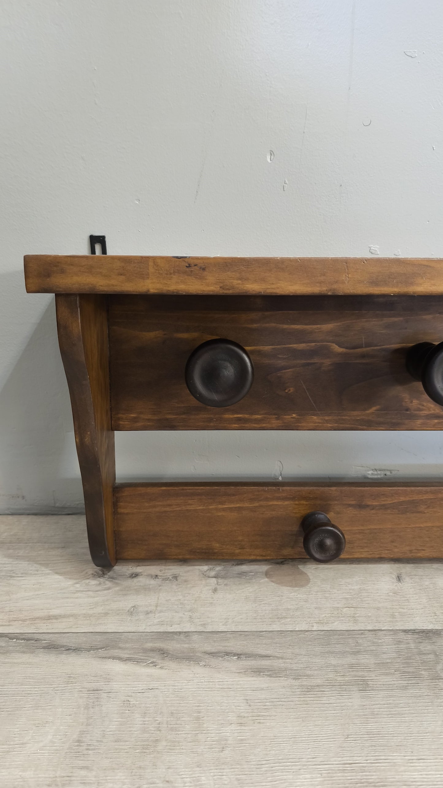 91197 Appendiabiti da parete in legno