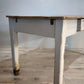163 Tavolo rustico in legno con cassetto frontale, metà del '900