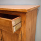 91350 Credenzina arancione in legno