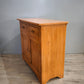 91350 Credenzina arancione in legno