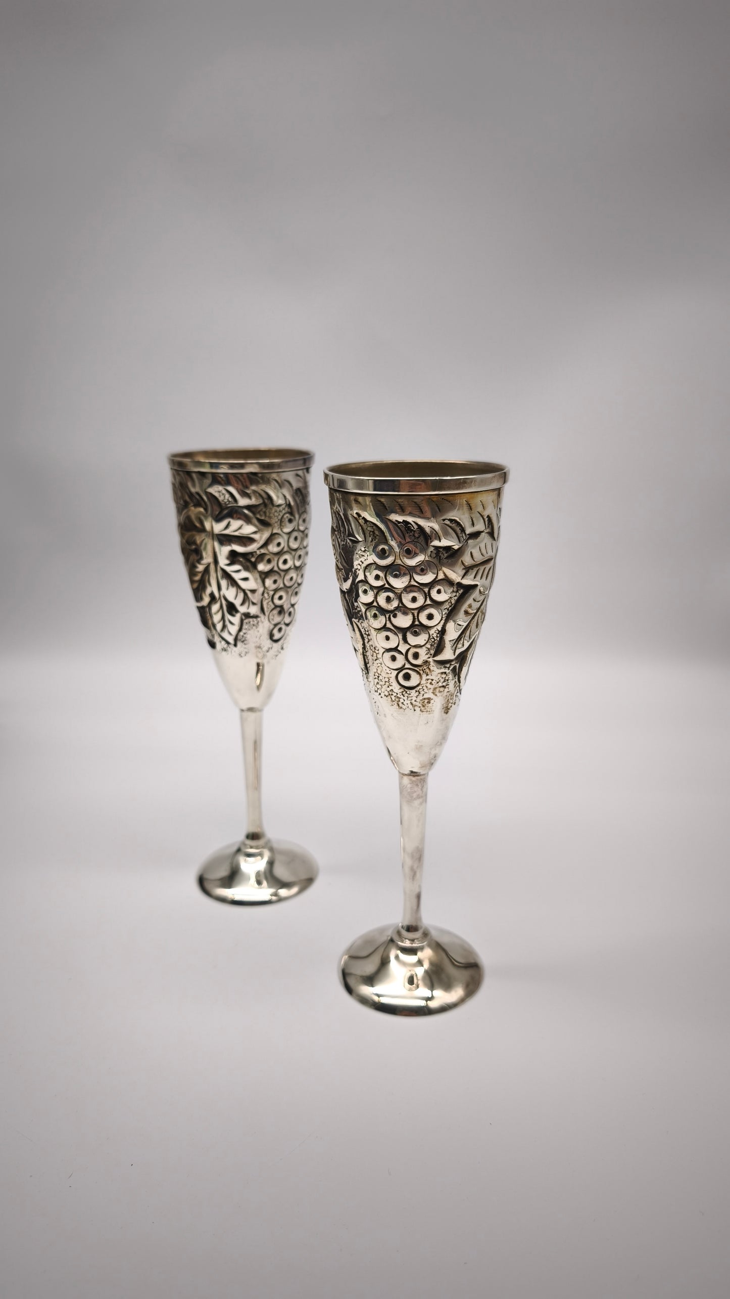 91023 Coppia di calici Edward Sheffield Collection