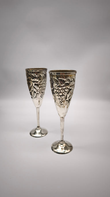 91023 Coppia di calici Edward Sheffield Collection