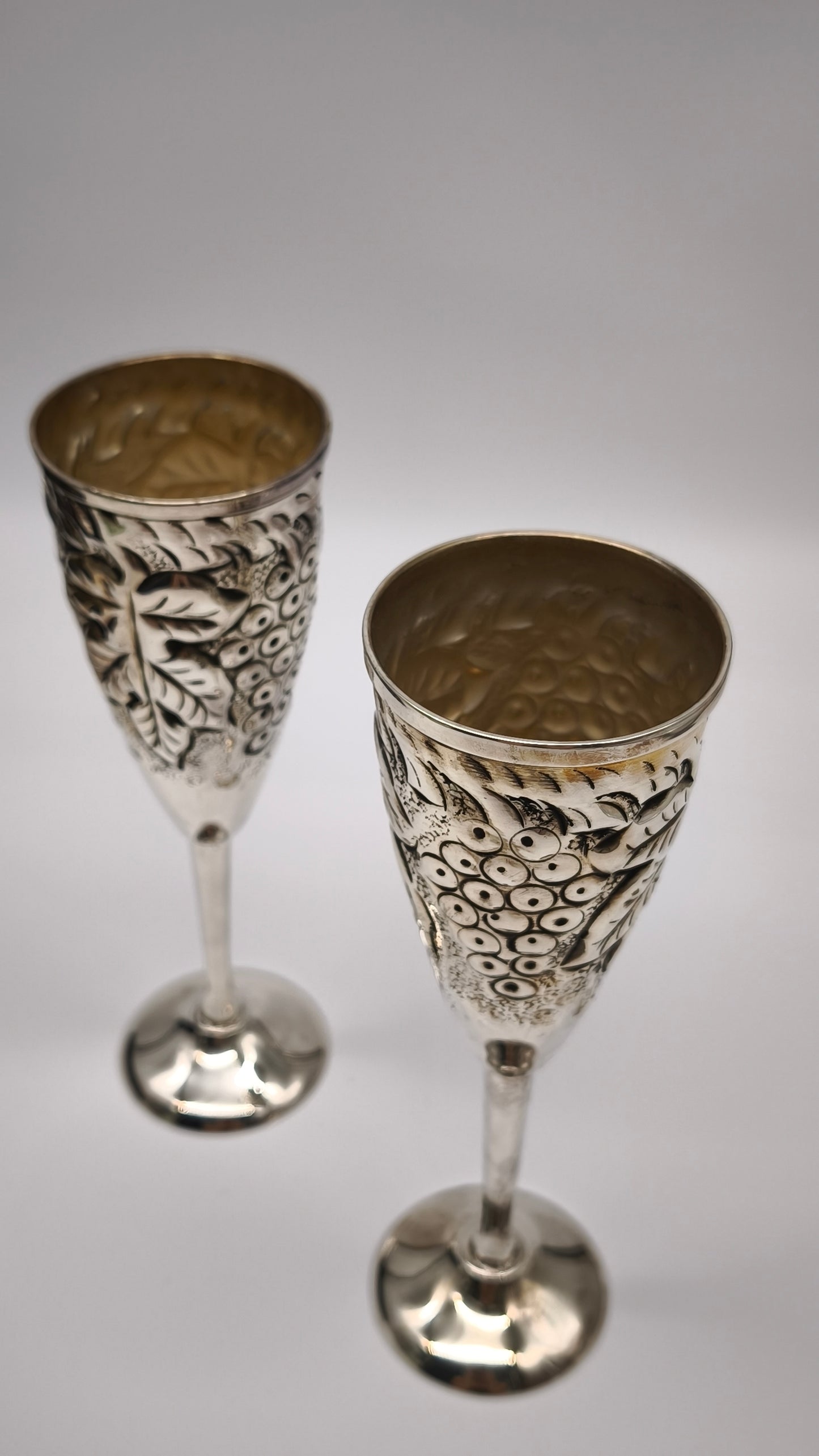 91023 Coppia di calici Edward Sheffield Collection