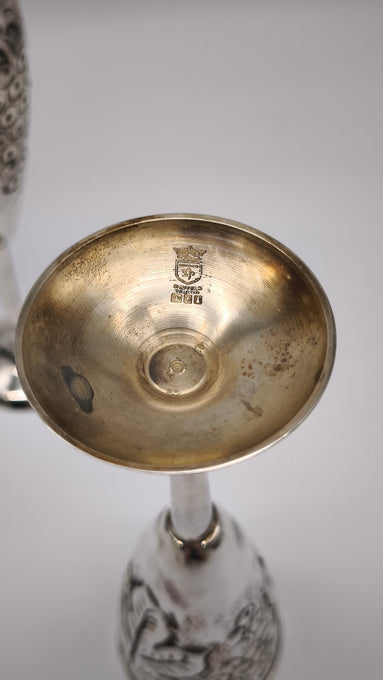 91023 Coppia di calici Edward Sheffield Collection