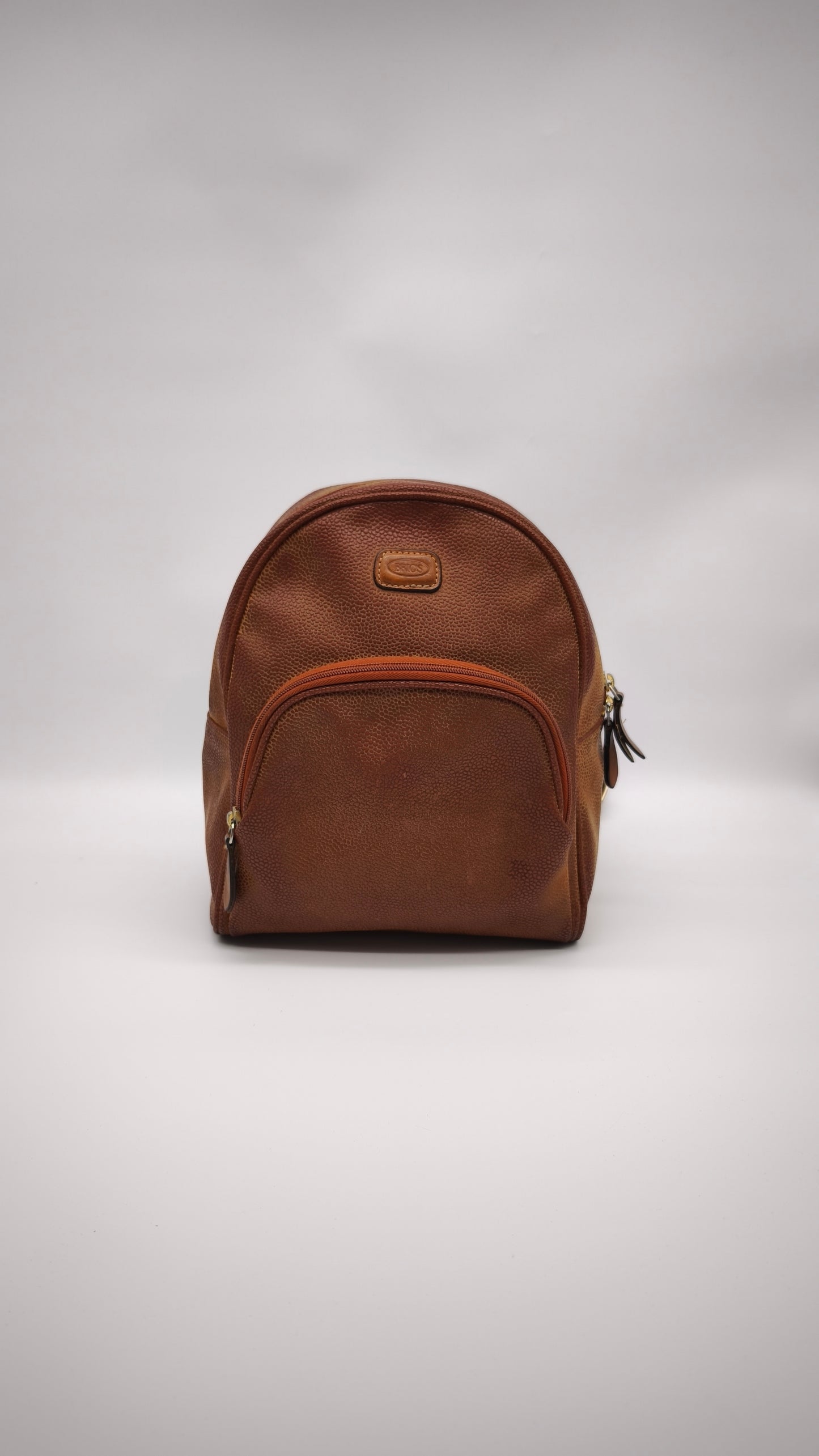 91430 Zainetto Bric's in pelle con interno in tela floreale