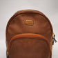 91430 Zainetto Bric's in pelle con interno in tela floreale