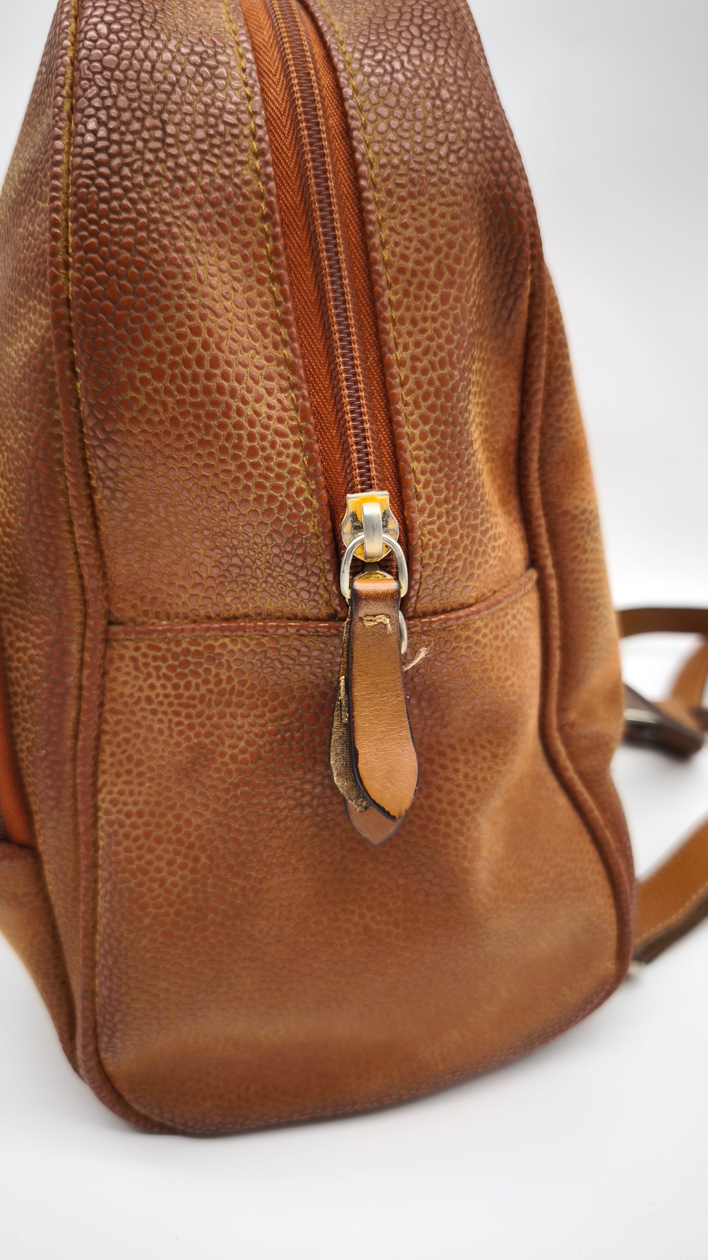 91430 Zainetto Bric's in pelle con interno in tela floreale