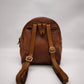 91430 Zainetto Bric's in pelle con interno in tela floreale