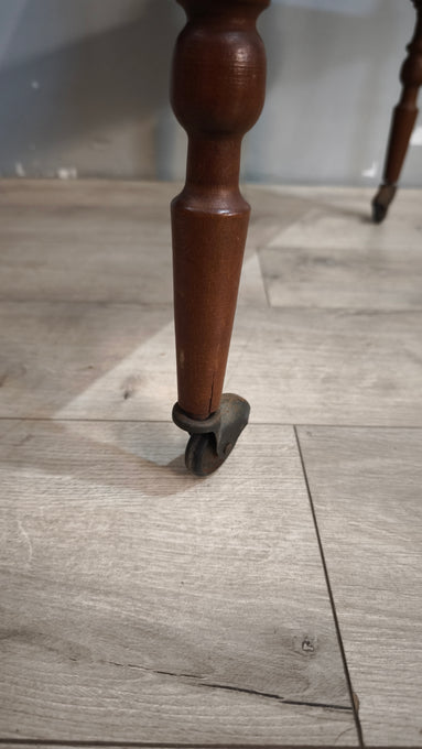 91432 Carrello in legno due ripiani
