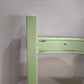 181 Set n 4 sedie verdi con seduta color legno