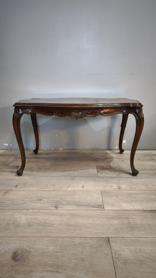 91437 Tavolo da salotto con gambe a sciabola
