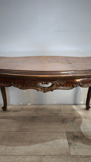 91437 Tavolo da salotto con gambe a sciabola