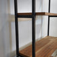 91445 Libreria con laterali in ferro