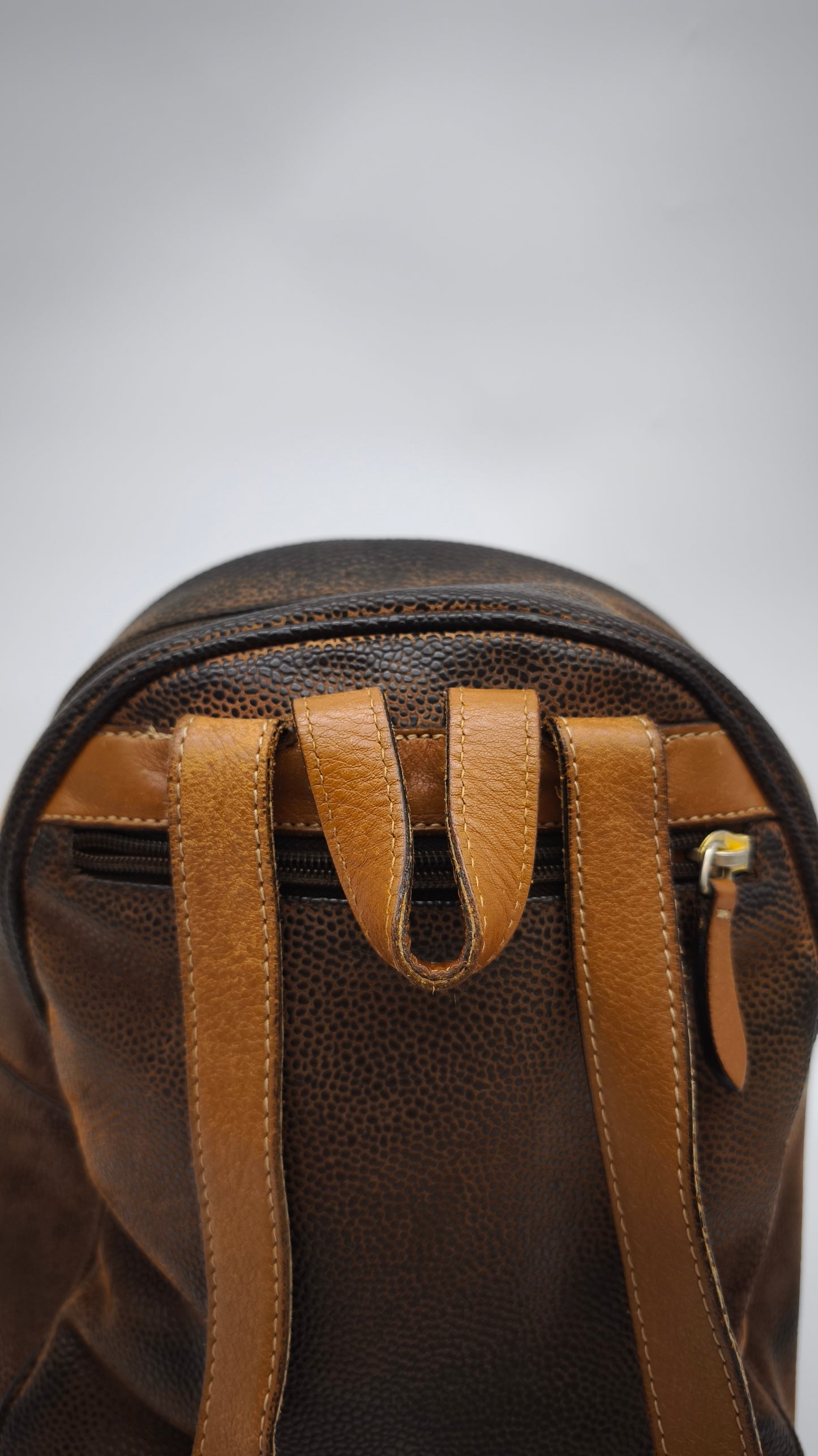 91430 Zainetto Bric's in pelle con interno in tela