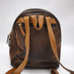 91430 Zainetto Bric's in pelle con interno in tela