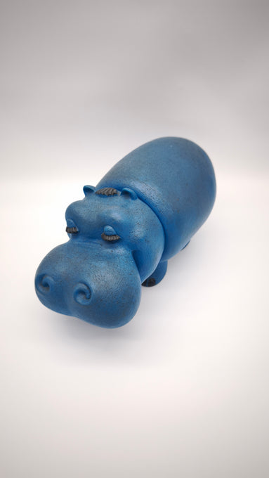 Pupazzo ippopotamo Pippo Lines, design Armando Testa, anni '80-'90