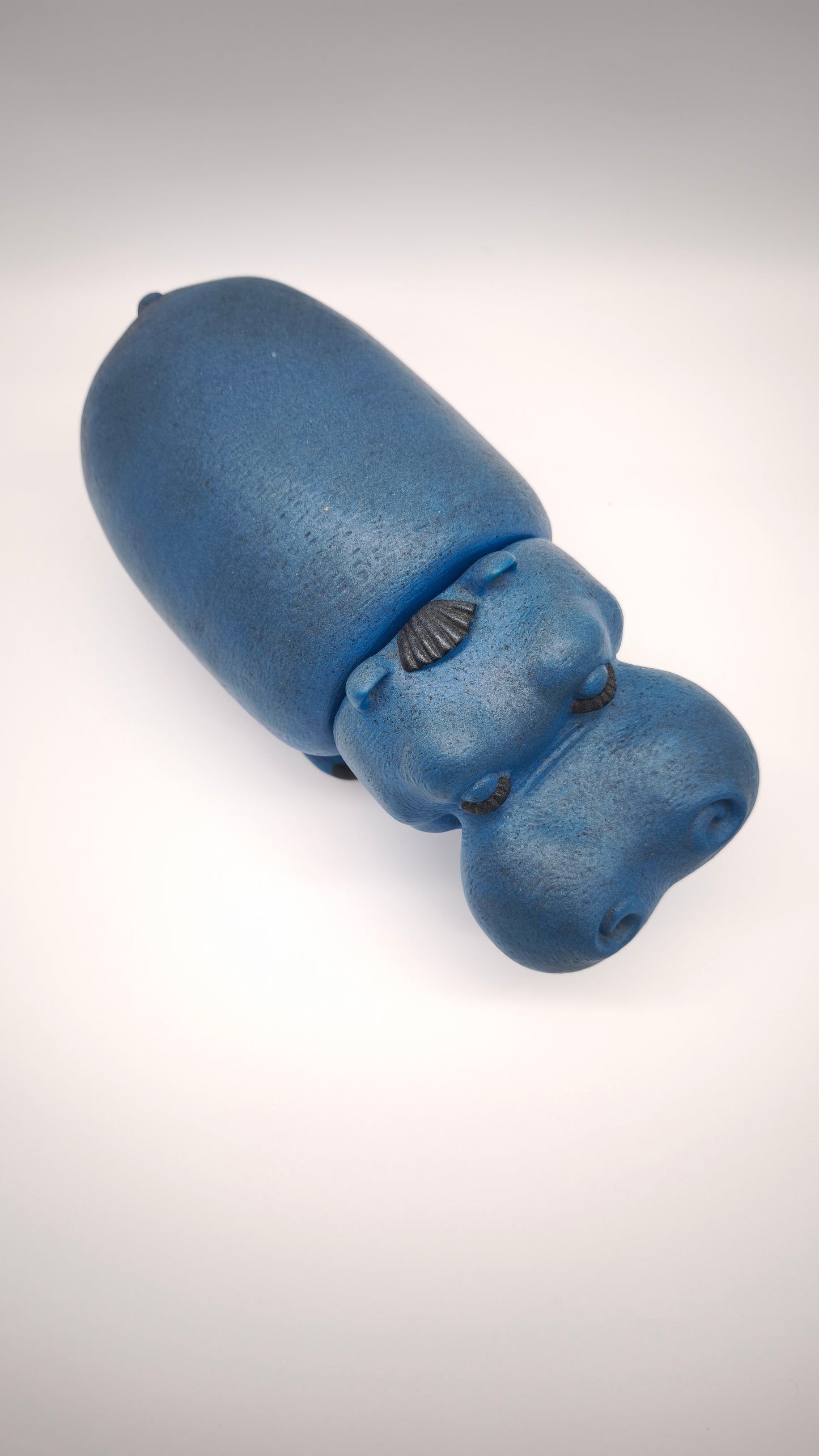 Pupazzo ippopotamo Pippo Lines, design Armando Testa, anni '80-'90