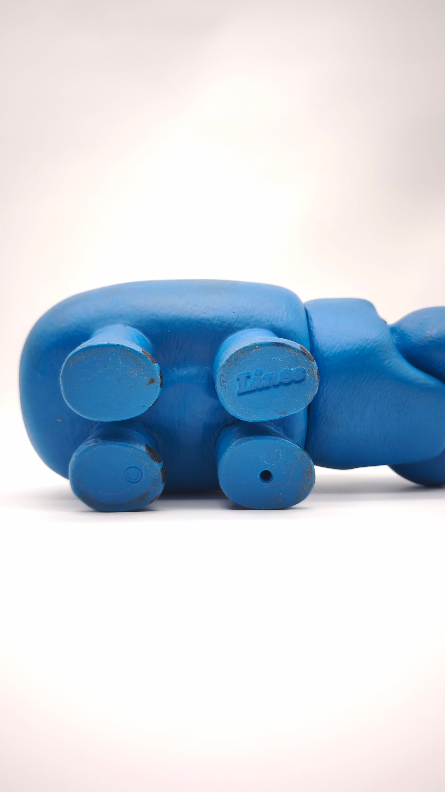 Pupazzo ippopotamo Pippo Lines, design Armando Testa, anni '80-'90