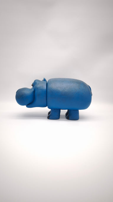 Pupazzo ippopotamo Pippo Lines, design Armando Testa, anni '80-'90