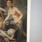 174 Antico dipinto con scena di nudi