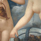 174 Antico dipinto con scena di nudi