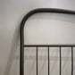 91534 Struttura letto matrimoniale in ferro nero