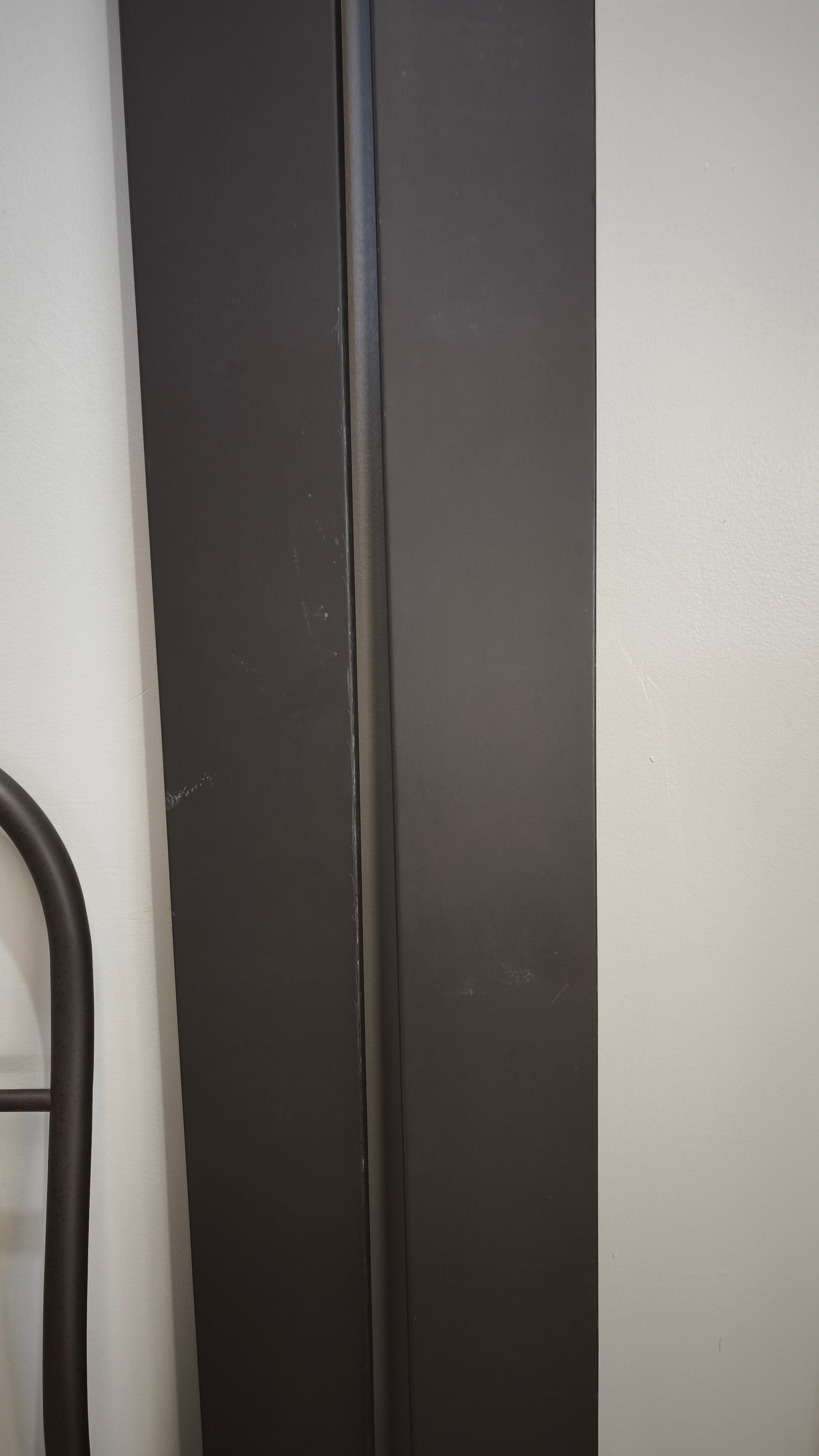 91534 Struttura letto matrimoniale in ferro nero