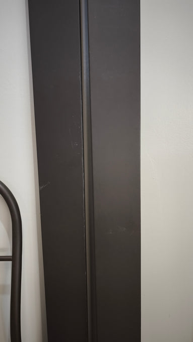 91534 Struttura letto matrimoniale in ferro nero
