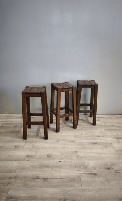 187 Sgabello in legno