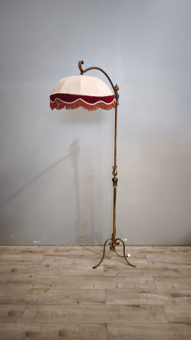 91763 Piantana in metallo dorato