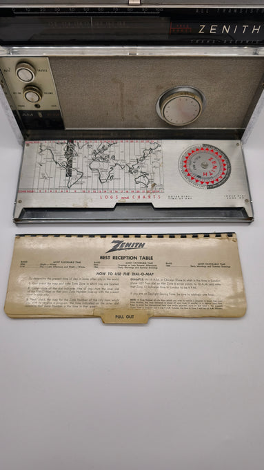 91487 Radio d'epoca Zenit trans-oceanic Royal '3000' Multiband FM-AM