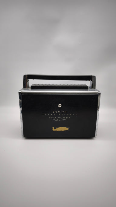 91487 Radio d'epoca Zenit trans-oceanic Royal '3000' Multiband FM-AM