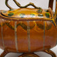150 Fiasca in terracotta smaltata tirolese