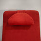 91578 Chaise longue in legno rivestita in alcantara